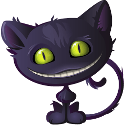 Cheshire cat icon