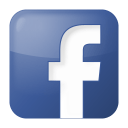 Social facebook box blue icon