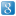 Social google box blue icon