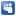 Social myspace box blue icon