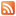 Social rss box orange icon