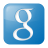 Social-google-box-blue icon