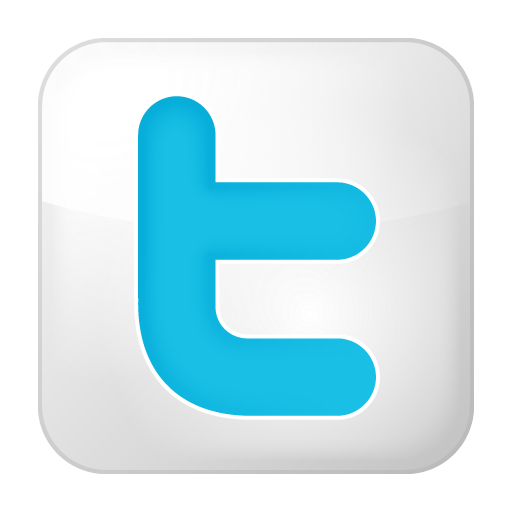 Social-twitter-box-white icon