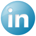 Social-linkedin-button-blue icon