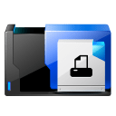 Folder-printer-fax icon