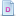 Blue document attribute d icon