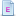 Blue document attribute e icon