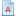 Blue document attribute icon