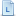 Blue document attribute l icon