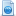 Blue document globe icon