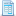 Blue document invoice icon
