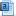 Blue document mobi text icon