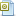 Blue document outlook icon