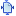 Blue document resize actual icon