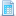 Blue document table icon