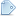 Blue document tag icon