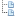 Blue document tree icon