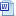 Blue document word icon
