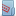 Blue folder stamp icon