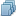 Blue folders stack icon