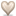 Chocolate heart milk icon