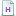 Document attribute h icon