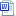 Document word text icon