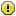 Exclamation octagon frame icon