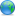 Globe green icon