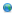 Globe small green icon