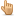 Hand point 090 icon