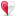 Heart-half icon