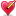 Heart pencil icon