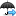 Umbrella-arrow icon