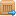 Wooden box arrow icon