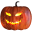 Pumpkin evil icon