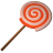 Lolly-spiral icon