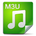 Filetype m3u icon