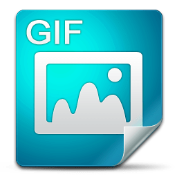 Filetype gif Icon, Plump Iconpack