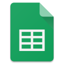 Filetype Sheets icon