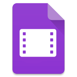 Filetype Video Icon Material Iconset Zhoolego