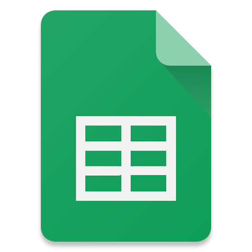 Filetype-Sheets icon
