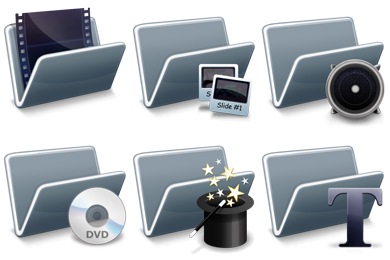 Digital Video Techniques Icons